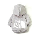 Pull à capuche THE DOG FACE gros logoGris/blanc9XL