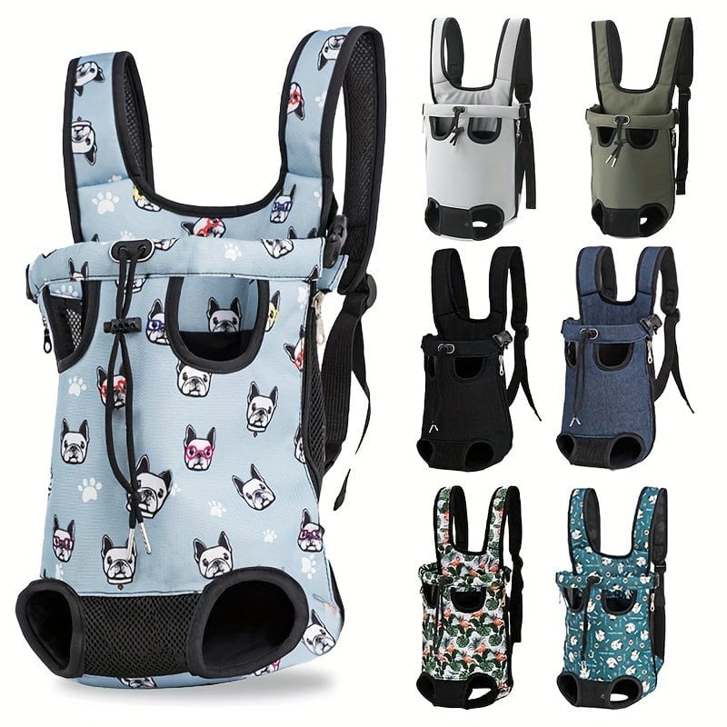 Sac à dos pour chien avec accessoires pour chiens, idéal pour aventures extérieures