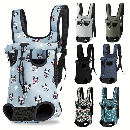 Sac à dos pour chien avec accessoires pour chiens, idéal pour aventures extérieures