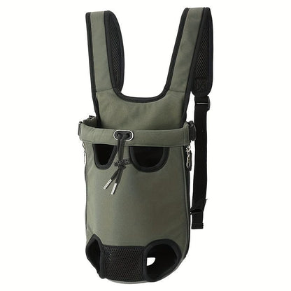 Sac à dos pour chien olive vert, accessoires pour chiens, confortable et pratique