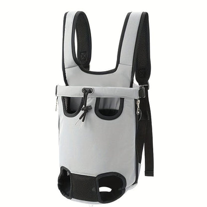 Sac de transport pour chien gris, accessoires pour chiens, facile et sécurisé pour outdoor