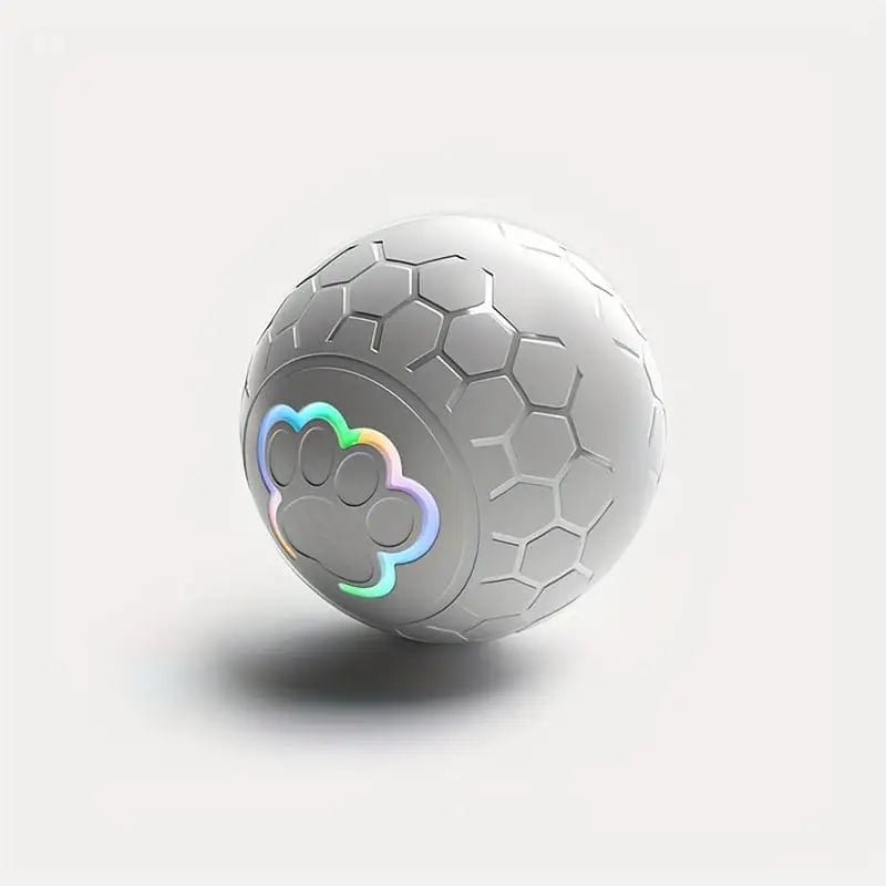 Balle interactive rechargeable avec rebond intelligent - Gris - 