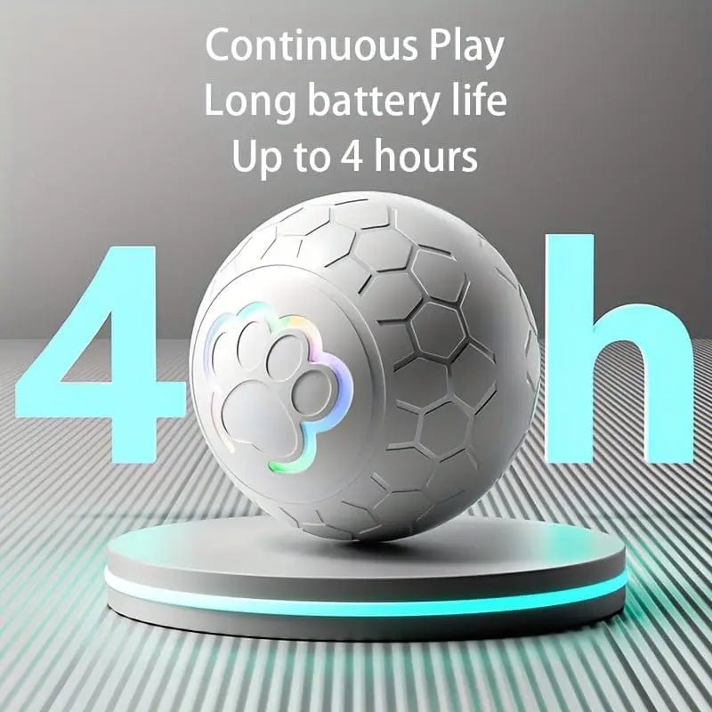 Balle interactive rechargeable avec rebond intelligent - Jaune - 