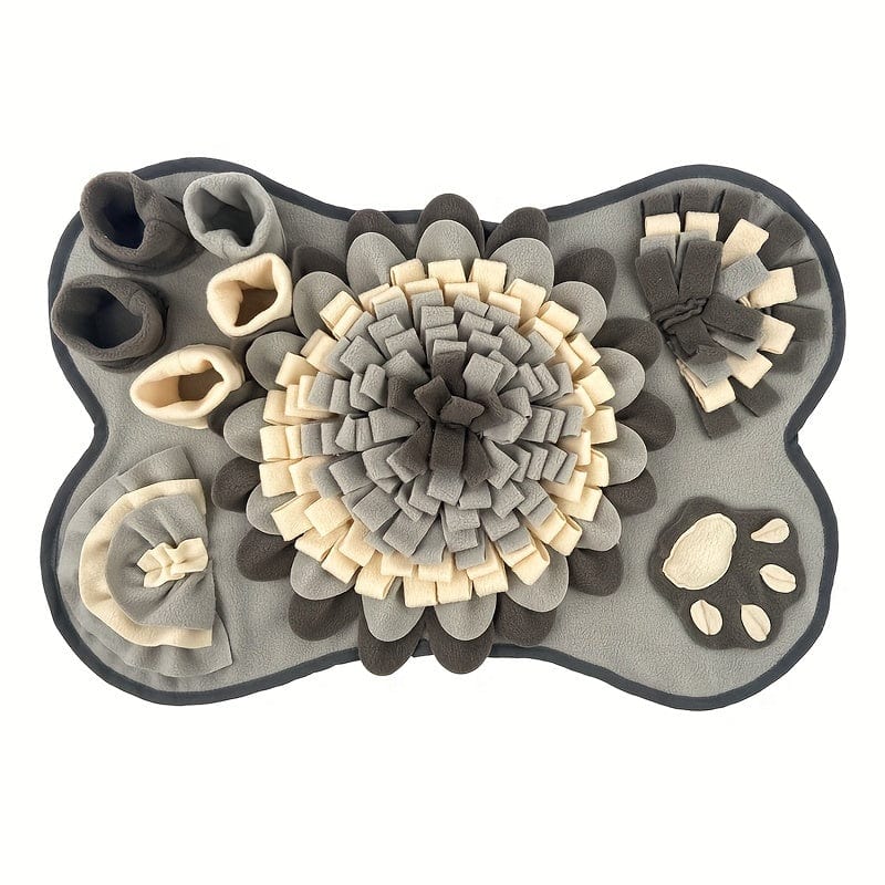 Photo du Bone Shaped Dog Snuffle Mat, le snuffle mat interactif pour chiens