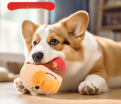 Corgi avec plush toy, parfait pour jouet interactif électrique Boule roulante musicale USB