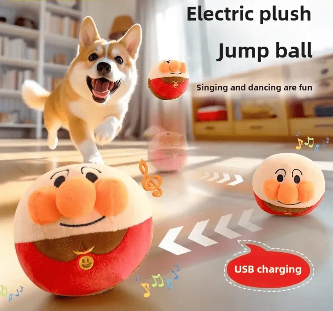 Image d’un boule roulante musicale USB, un jouet interactif électrique pour enfants