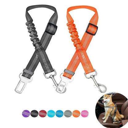 Ceinture de sécurité réglable pour chien avec confort optimal et sécurité optimale