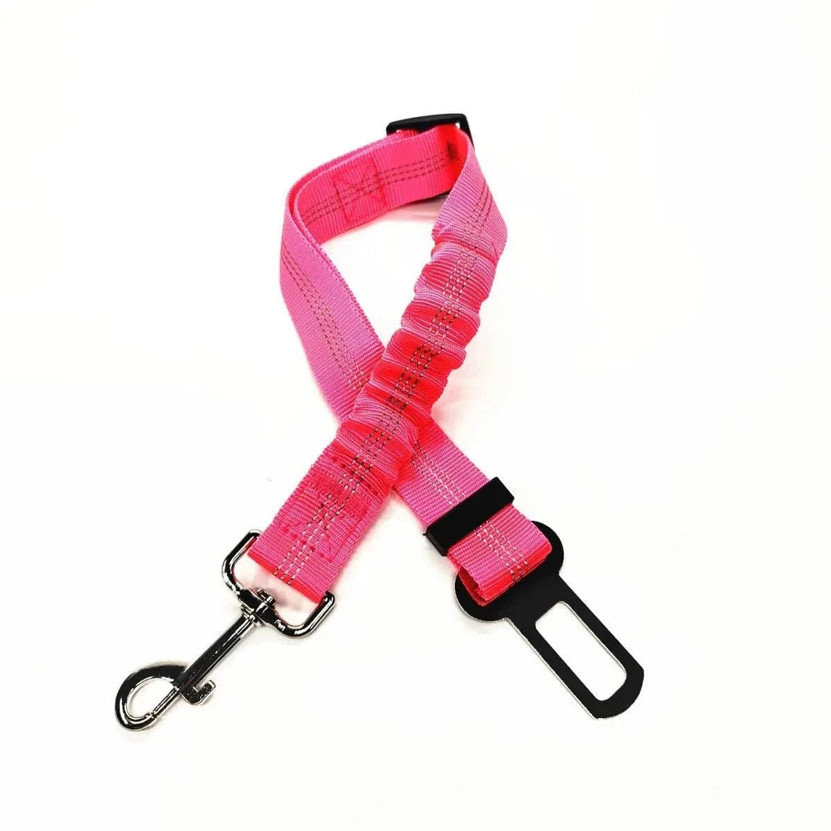 Ceinture de sécurité réglable pink pour chiens, confort optimal et sécurité optimale
