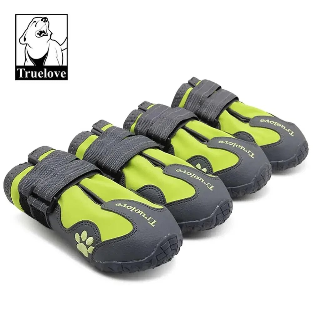 Chaussures pour chien Truelove antidérapantes toutes saisons - Jaune - 1