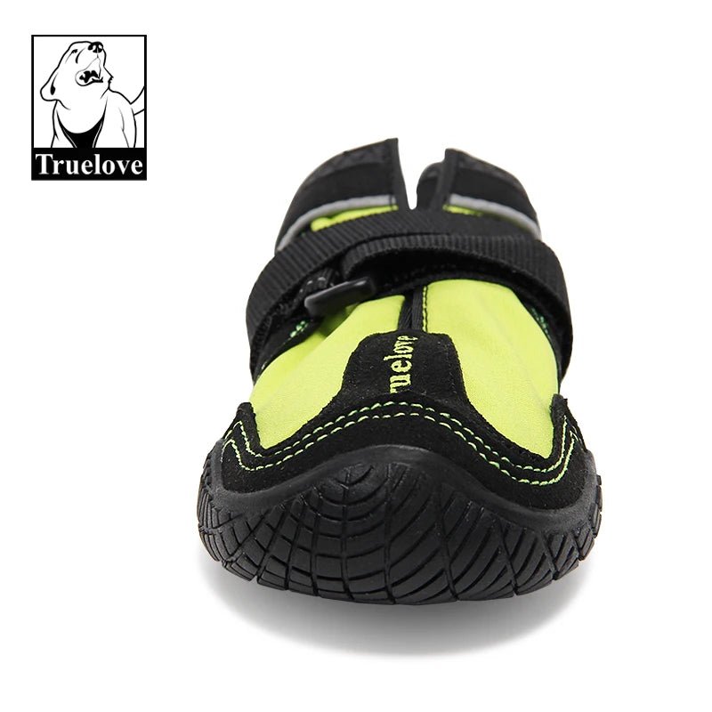 Chaussures pour chien Truelove imperméables antidérapantes - Jaune - 1