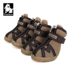 Chaussures pour chien Truelove mesh respirant antidérapantes - Marron - 1