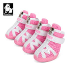 Chaussures pour chien Truelove mesh respirant antidérapantes - Rose - 1