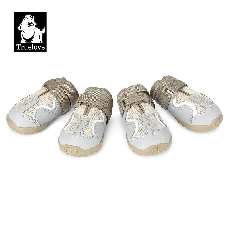 Chaussures pour chien Truelove respirantes antidérapantes - Gris - 1