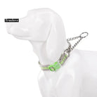 Collier pour chien anti-traction Truelove avec bandes réfléchissantes, rembourrage doux et boucle verte