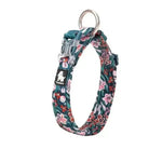 Collier pour chien camouflage Truelove motif floral en coton léger et ajustable