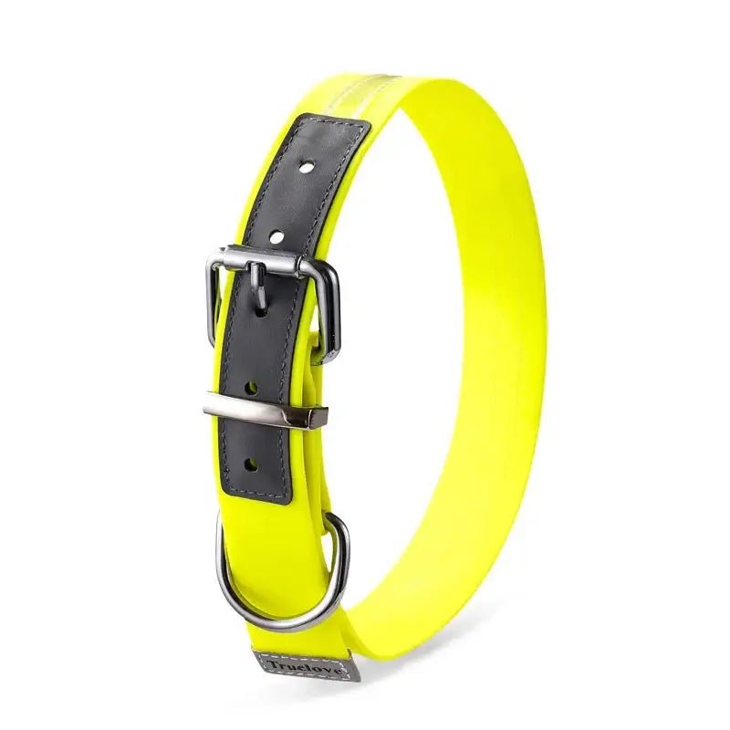 Collier pour chien Truelove étanche et confortable avec bande réfléchissante et zinc anti-rouille