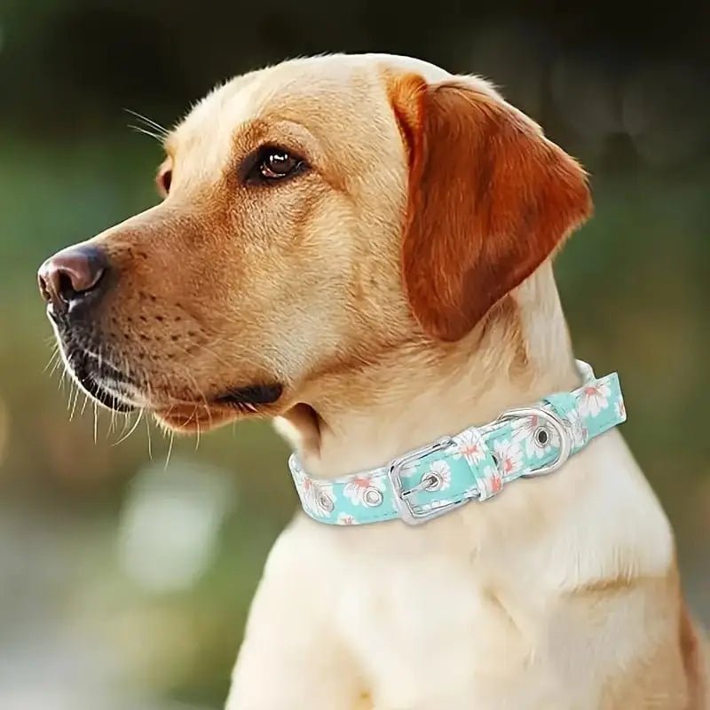 Collier floral ajustable élégant - Losange, multicolore - XS