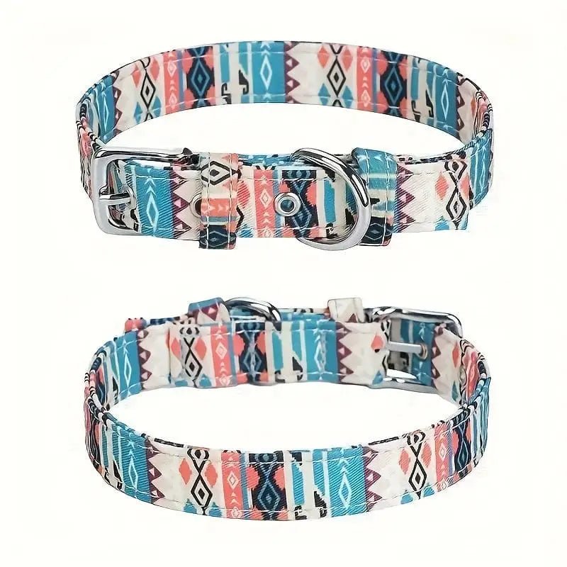 Collier floral ajustable élégant - Losange, multicolore - XS