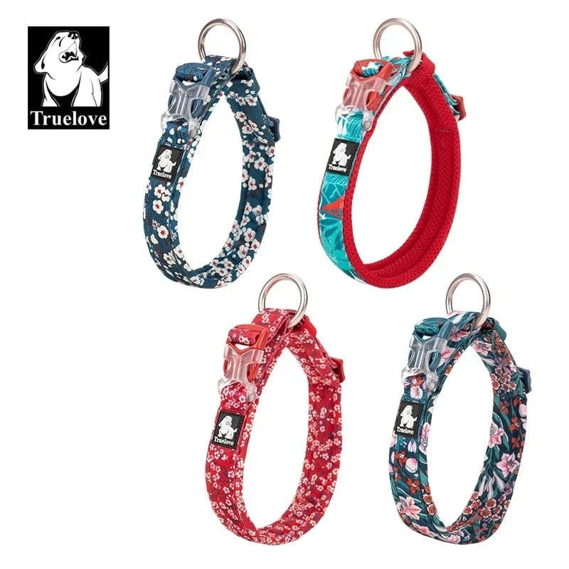 Quatre colliers floraux en alliage d’aluminium avec boucle duraflex® ultra-résistante