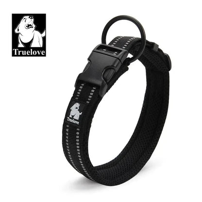 Collier Réfléchissant Truelove Premium avec maille douce, boucle Duraflex et bandes réfléchissantes