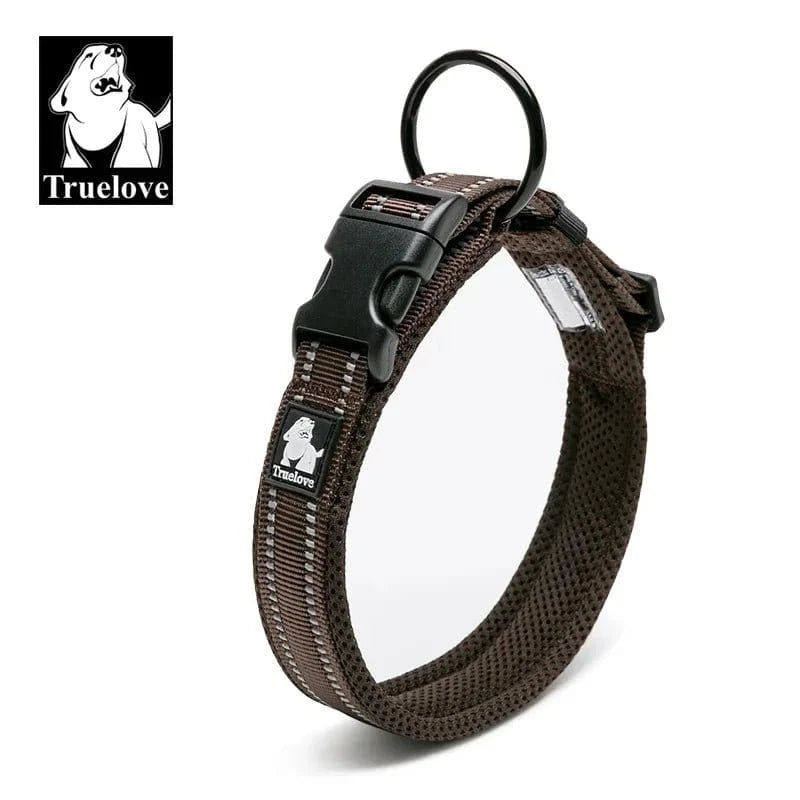 Collier Truelove Premium avec boucle duraflex, maille douce et réfléchissant