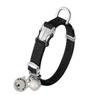 Collier pour petit chien Truelove en nylon résistant avec grelot intégré et boucle en argent