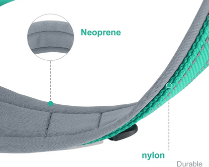 Collier réfléchissant en nylon - Noir - S