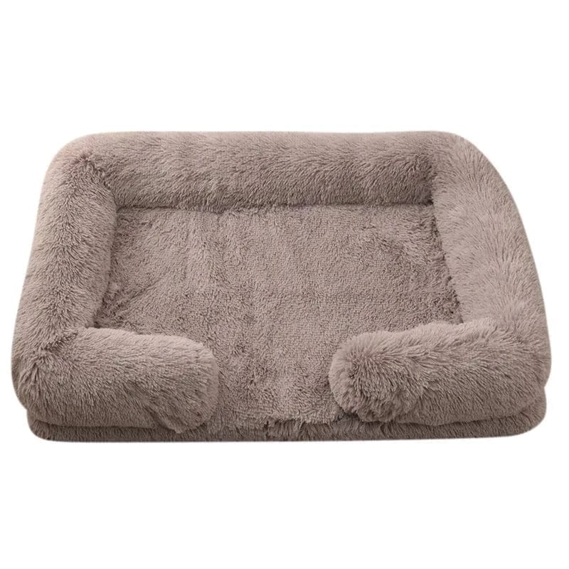 Coussin amovible taupe pour Nuits Paisibles, confort optimal et entretien facile