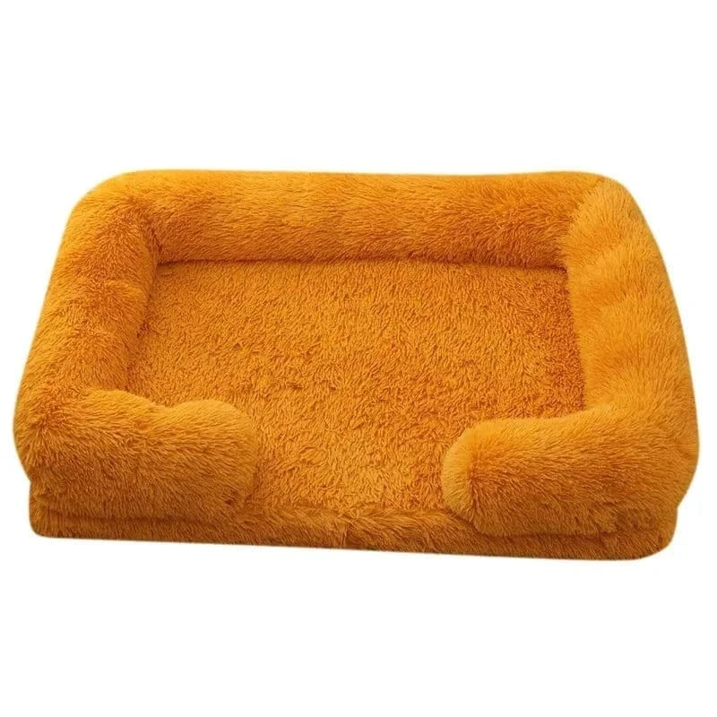 Coussin amovible orange pour Nuits Paisibles, confort optimal, entretien facile