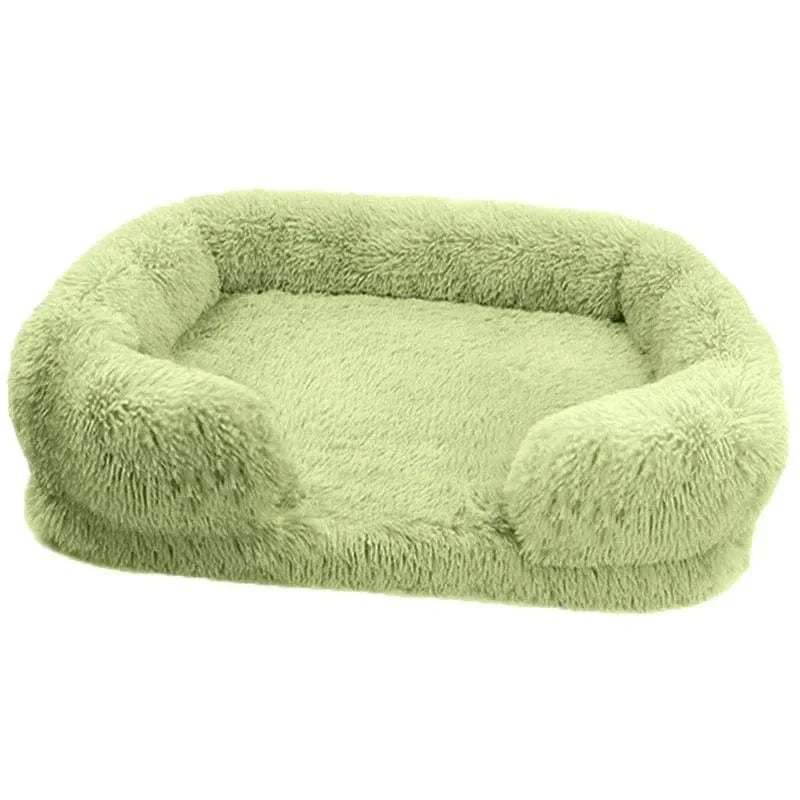 Coussin amovible vert pour nuits paisibles avec confort optimal et entretien facile