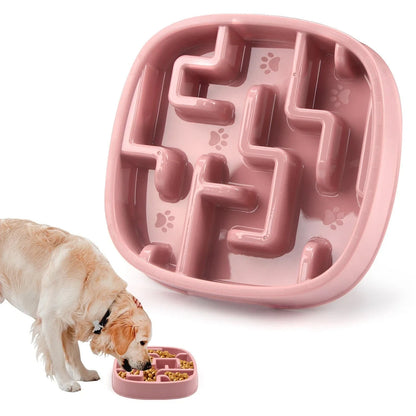 Gamelle dAlimentation Lente Antidérapante pour ralentir la vitesse d’alimentation de votre chien