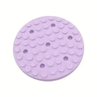 Suction-cupped, lavande, rond, plateau anti-ennui pour chien, distribution ludique