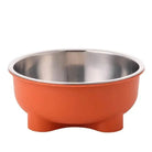 Gourde sur pied pour chien en inox et plastique rigide, accessoires pour chien