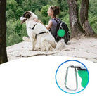 Gamelle pliable pour chien avec mousqueton, transportable, légère et compacte 350 ml
