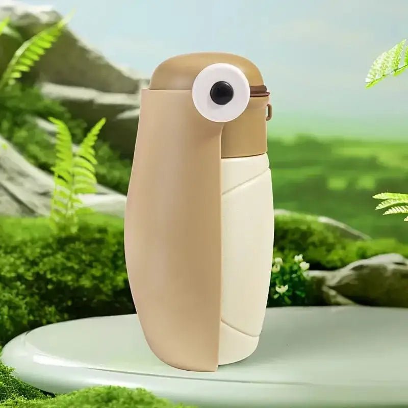Gourde pour chien promenade, design rigolo avec bug eyes, gourde anti-fuite esthétique