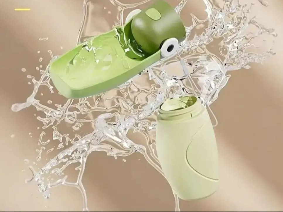 Gourde original pour chien promenade avec bouteille anti-fuite design esthétique et rigolo