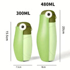 Gourde originale pour chien promenade en forme d’avocat, design rigolo et anti-fuite