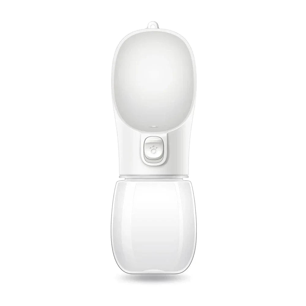 Gourde d’Eau Portable, bouteille d’eau portable blanche pour animaux de compagnie