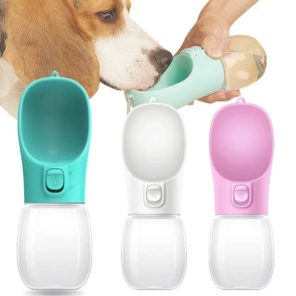 Gourde d’Eau Portable avec bouteille d’eau portable pour chien en voyage