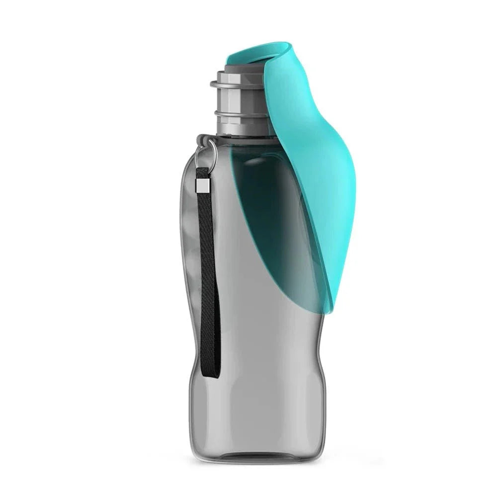 Alt texte d’une bouteille d’eau portable pour animaux, Gourde d’Eau Portable 800 ml