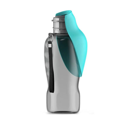 Alt texte d’une bouteille d’eau portable pour animaux, Gourde d’Eau Portable 800 ml