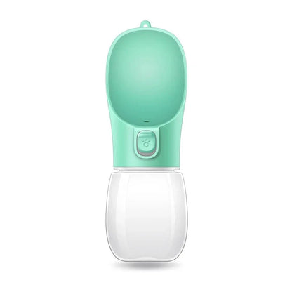 Gourde dEau Portable bouteille d’eau d’eau portable verte et transparente pour animaux