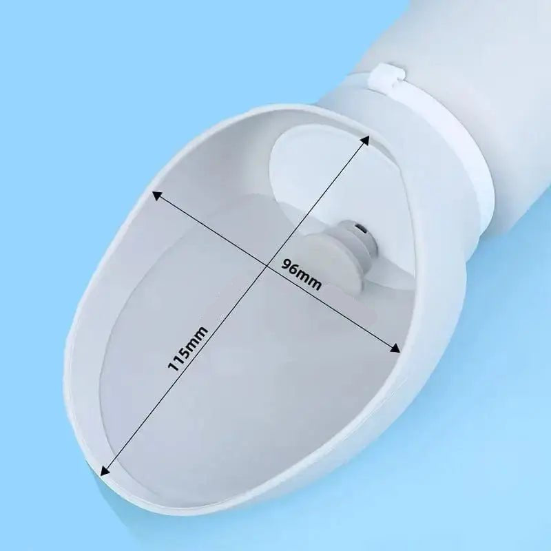 Image d une gourde pliable pour chien avec bol intégré, pratique et peu encombrante