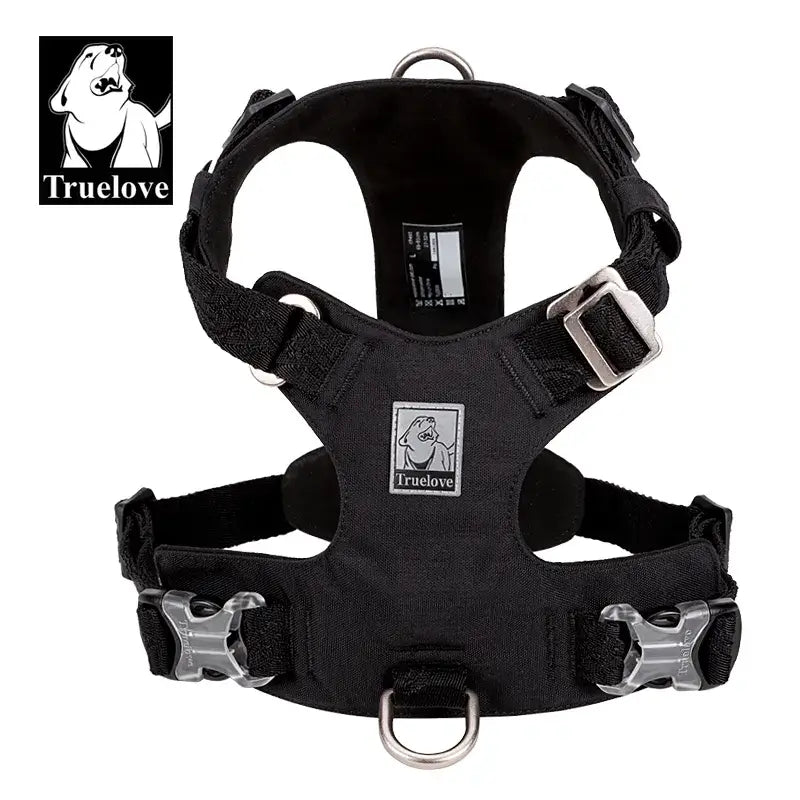 Harnais chien anti traction Colorado Plus Truelove imperméable avec reflet et boucles en métal