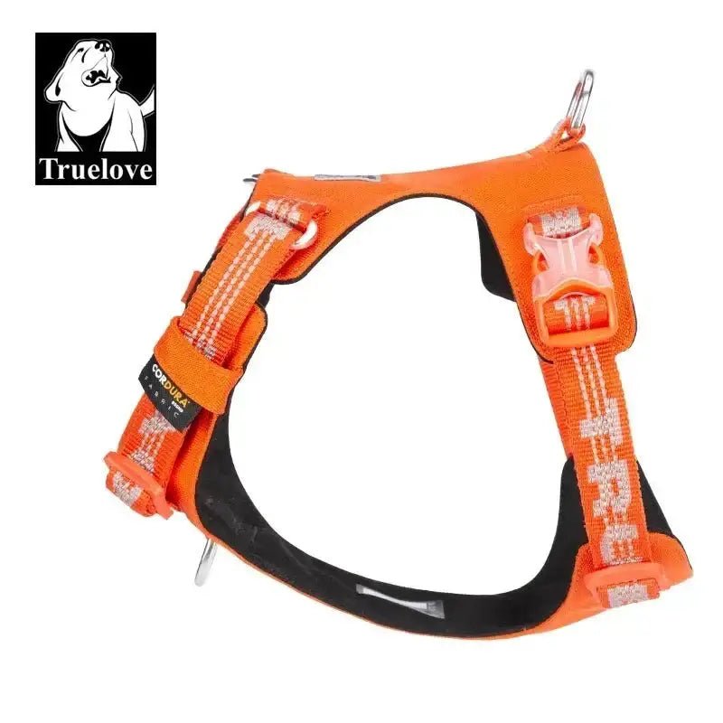 Harnais chien anti traction Truelove Colorado Plus imperméable avec reflet et boucle rapide
