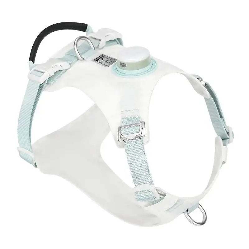 Harnais chien anti traction Truelove avec support GPS, LED rechargeable, ajustable