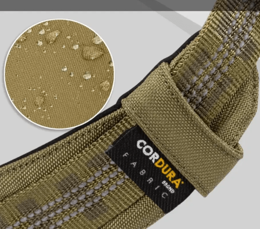 Harnais pour chien anti traction Winhyepet Redrock tissu Cordura avec bande réfléchissante
