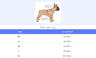 Harnais pour chien Truelove en h avec guide de taille et chien Bulldog français
