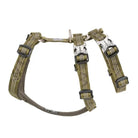 Harnais pour chien Truelove Double H Trail Runner réfléchissant en vert olive avec bandes réfléchissantes