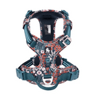 Harnais Truelove Country Plus motif fleuri en Y pour chien stylé et original
